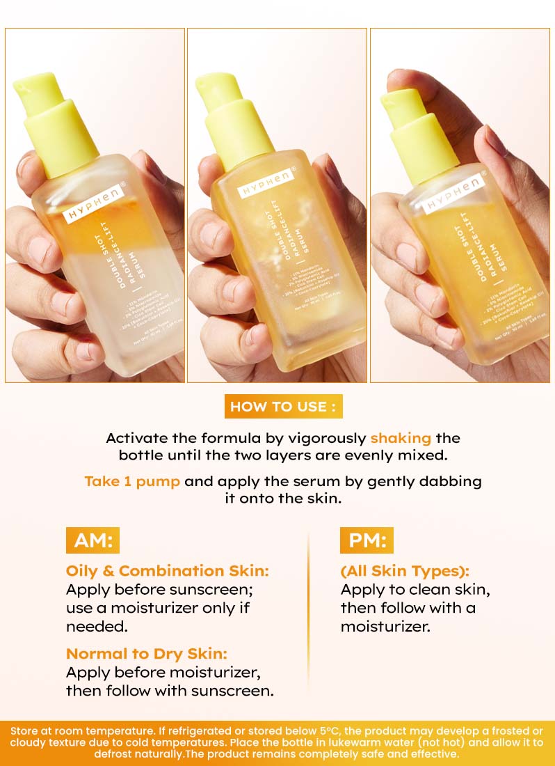 Double Shot Radiance Lift Face Serum- 50 ml