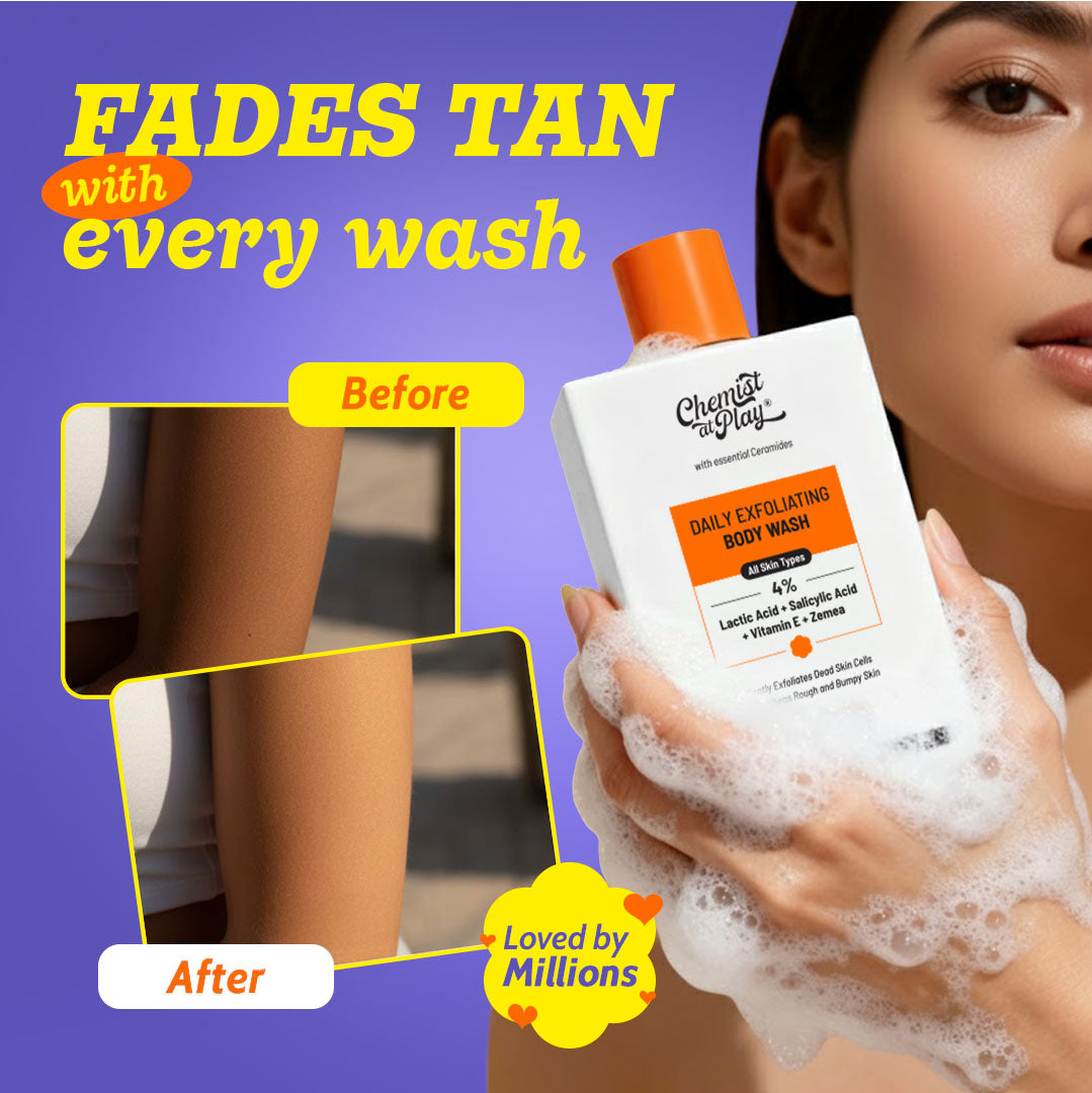 4% Exfoliating Body Wash with Lactic Acid & Salicylic Acid - 236 ml