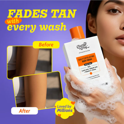 4% Exfoliating Body Wash with Lactic Acid & Salicylic Acid - 236 ml