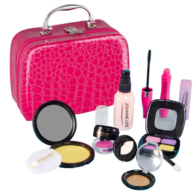GlamPlay™ Kids Makeup Set 💄🌈 Pretend Beauty Fun