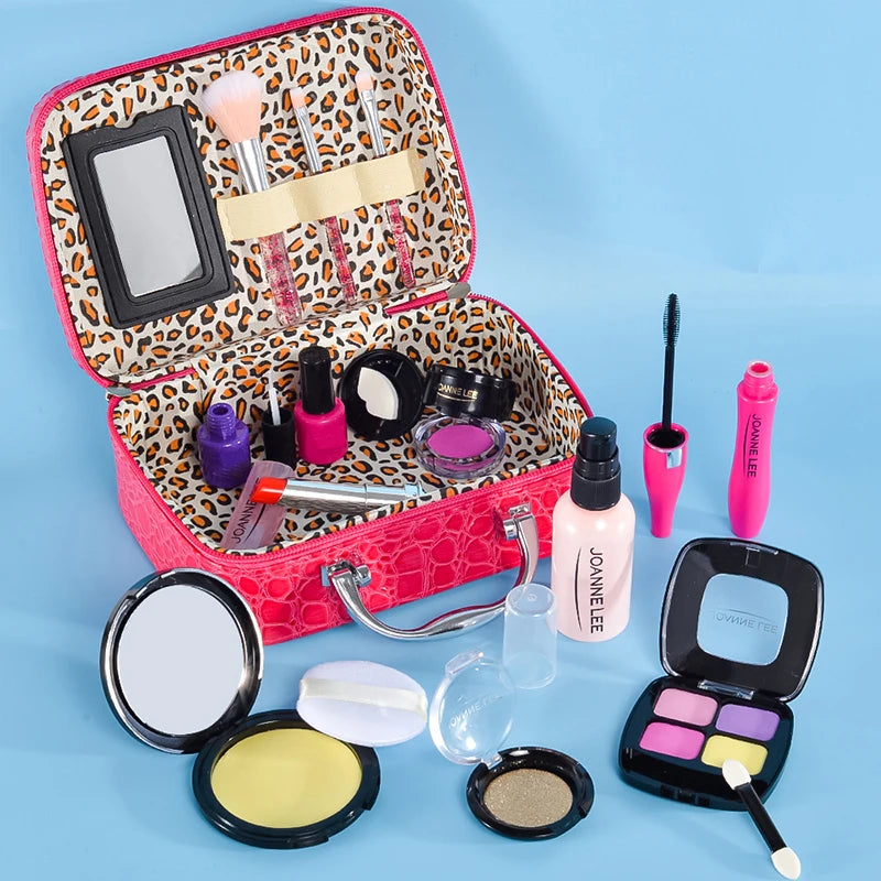 GlamPlay™ Kids Makeup Set 💄🌈 Pretend Beauty Fun