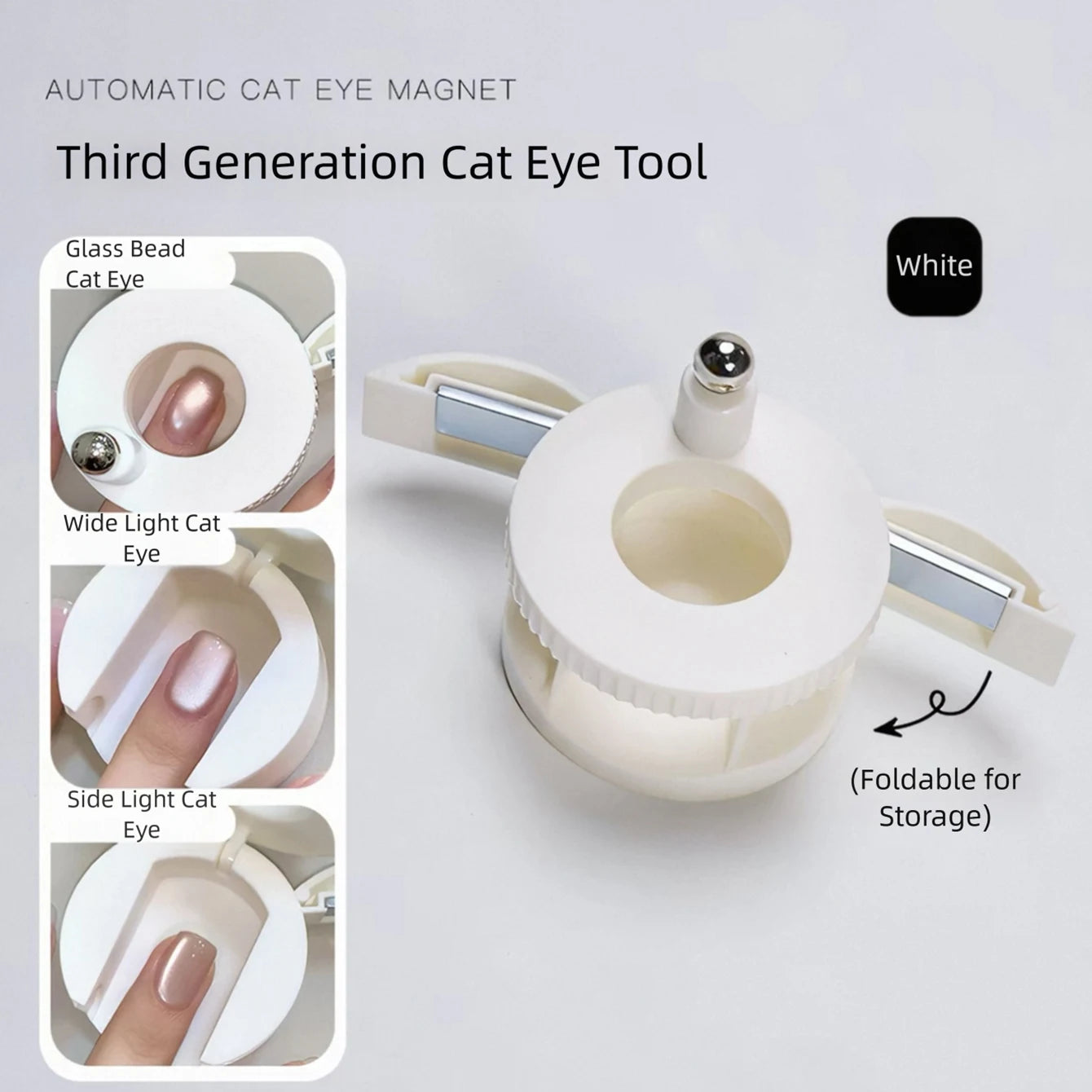 CatEyePro™ Magnet Tool 💅🌟 – Create Salon-Style Nails