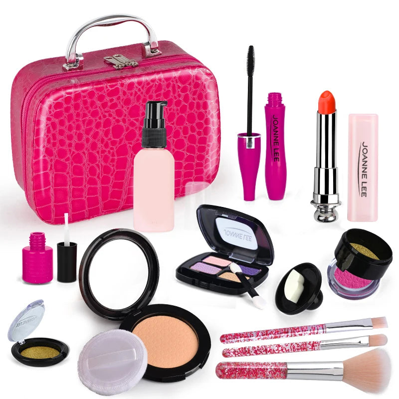 GlamPlay™ Kids Makeup Set 💄🌈 Pretend Beauty Fun