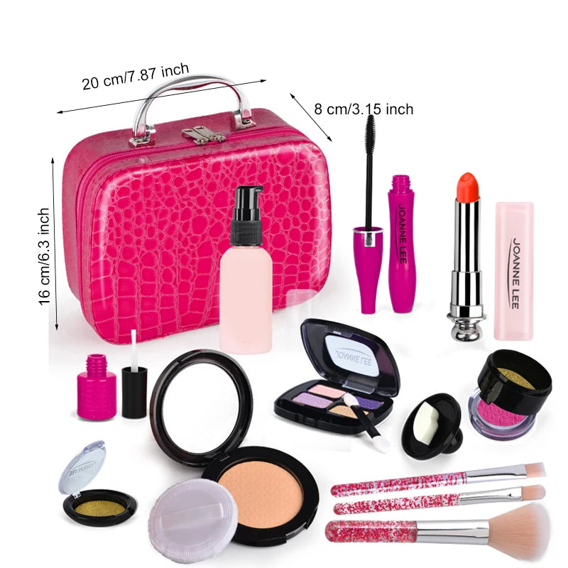 GlamPlay™ Kids Makeup Set 💄🌈 Pretend Beauty Fun