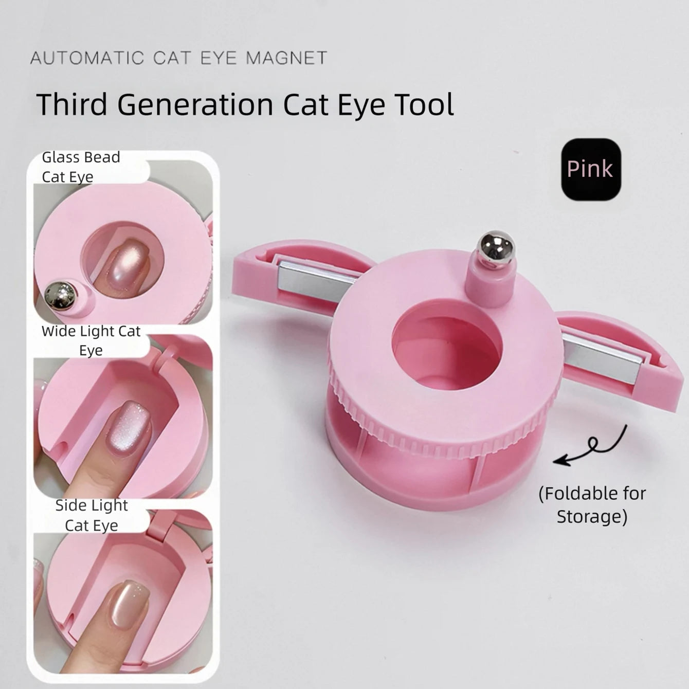 CatEyePro™ Magnet Tool 💅🌟 – Create Salon-Style Nails