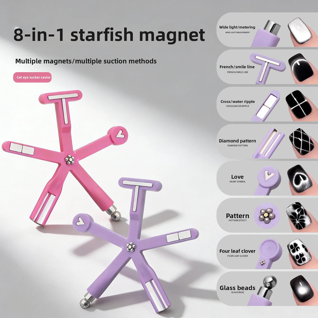 CatEyePro™ Magnet Tool 💅🌟 – Create Salon-Style Nails