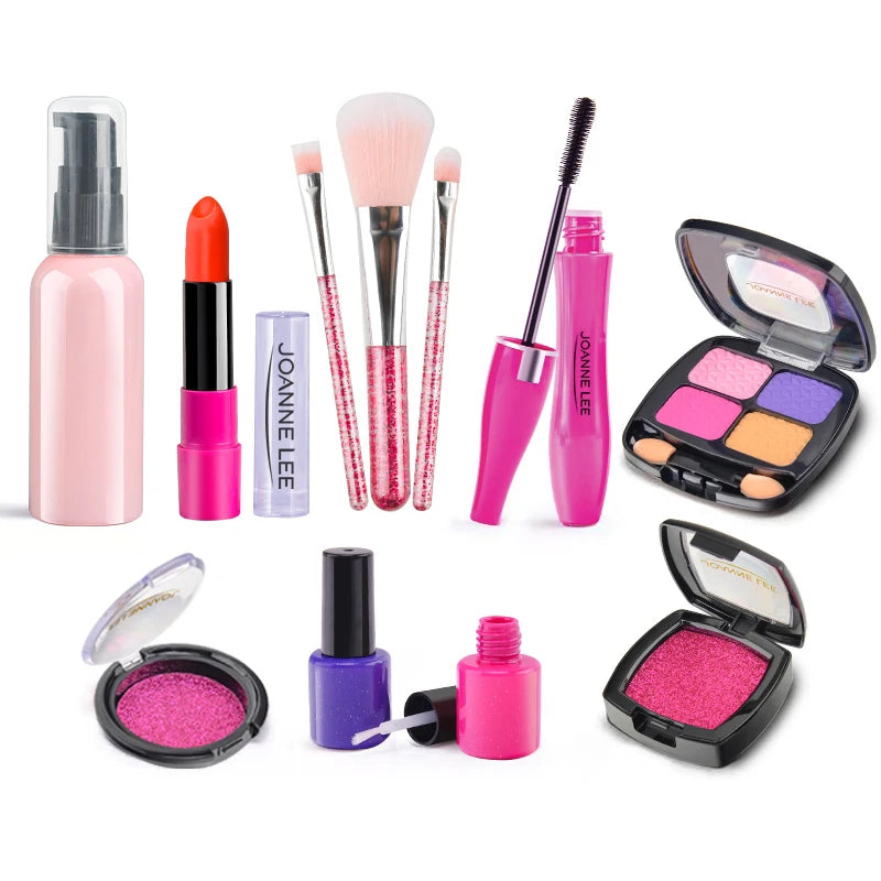 GlamPlay™ Kids Makeup Set 💄🌈 Pretend Beauty Fun